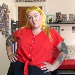 NWT! Tie-front J. Crew crop top